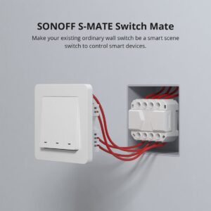 GloboStar® 80070 SONOFF S-MATE – Switch Mate 16A/3500W