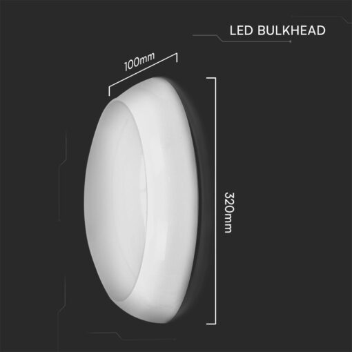 Φωτιστικό Οροφής 8W/16W/20W LED SAMSUNG 3IN1 IP65 V-TAC – 801-24VT
