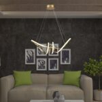 Κρεμαστό Φωτιστικό LED 24W Χρυσό V-TAC 3240lm Θερμό Λευκό 3000K – 8011