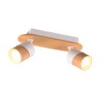Φωτιστικό Οροφής Trio Lighting 2xGU10 Ξύλινου Χρώματος – 801100231
