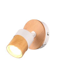 Επιτοίχιο Φωτιστικό Trio Lighting 1xGU10 Ξύλινου Χρώματος – 801170131