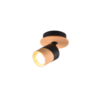 Επιτοίχιο Φωτιστικό Trio Lighting 1xGU10 Ξύλινου Χρώματος – 801170132
