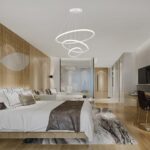 Κρεμαστό Φωτιστικό με 3 Κύκλους LED 32W Λευκό V-TAC 3880lm Θερμό Λευκό 3000K – 8018