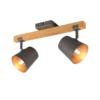 Σποτ Trio Lighting 2xE14   Νίκελ Αντικέ Μεταλλικό    – 801900267