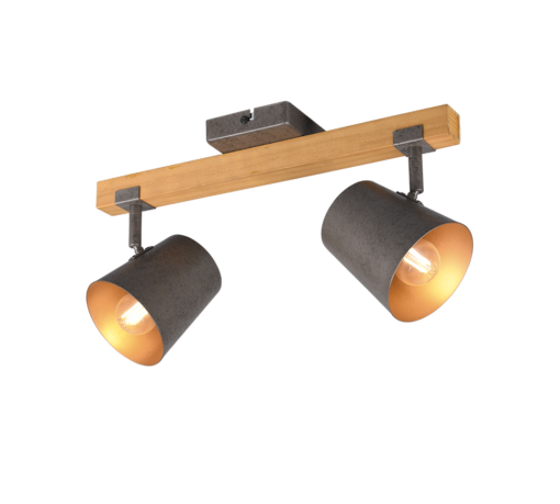 Σποτ Trio Lighting 2xE14   Νίκελ Αντικέ Μεταλλικό    – 801900267