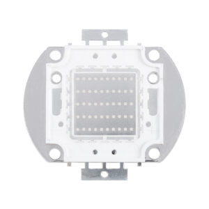 GloboStar® 73771 Υψηλής Ισχύος LED COB BRIDGELUX 50W 2500lm DC 20-24V – Μ5.6 x Π5.2 x Υ0.6cm – Πράσινο – 2 Χρόνια Εγγύηση