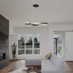 Κρεμαστό Φωτιστικό LED 18W 3000K Μαύρου Χρώματος V-TAC – 8020