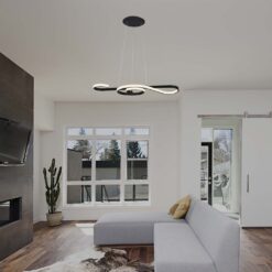 Κρεμαστό Φωτιστικό LED 18W 3000K Μαύρου Χρώματος V-TAC – 8020
