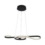 Κρεμαστό Φωτιστικό LED 18W 3000K Μαύρου Χρώματος V-TAC – 8020