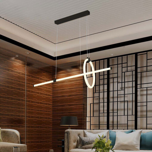 Κρεμαστό Φωτιστικό LED 16W Μαύρο V-TAC 1820lm Θερμό Λευκό 3000K – 8022