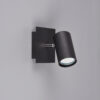 Σποτ Trio Lighting   GU10 Μαύρο Ματ Μεταλλικό    802400132