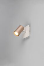 Σποτ Τοίχου/Οροφής MARLEY 1xGU10 Καφε & Γκρι Trio Lighting – 802400165