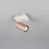 Σποτ Τοίχου/Οροφής MARLEY 1xGU10 Καφε & Γκρι Trio Lighting – 802400165