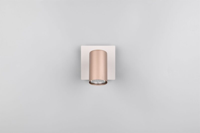 Σποτ Τοίχου/Οροφής MARLEY 1xGU10 Καφε & Γκρι Trio Lighting – 802400165