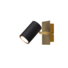 Φωτιστικό Spot Trio Lighting MARLEY  1x GU10 Schwarz-Gold Μεταλλικό   – 802400180