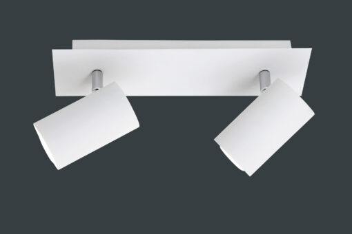 Σποτ Trio Lighting   2xGU10 Λευκό Μεταλλικό    802400201