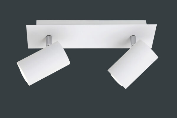 Σποτ Trio Lighting   2xGU10 Λευκό Μεταλλικό    802400201