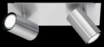 Σποτ Trio Lighting   2xGU10 Νίκελ Ματ Μεταλλικό    802400207