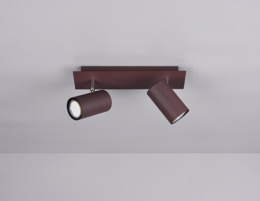 Σποτ Trio Lighting   2xGU10 Σκουριά Μεταλλικό    802400224