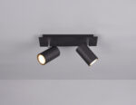 Σποτ Trio Lighting   2xGU10 Μαύρο Ματ Μεταλλικό    802400232