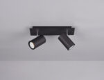 Σποτ Trio Lighting   2xGU10 Μαύρο Ματ Μεταλλικό    802400232