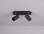 Σποτ Trio Lighting   2xGU10 Μαύρο Ματ Μεταλλικό    802400232
