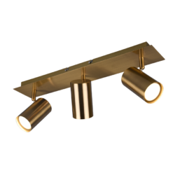 Σποτ Trio Lighting   3xGU10 Αντικέ Ορείχαλκος Μεταλλικό    802400304