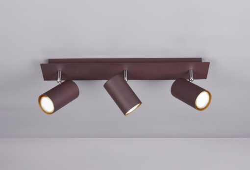 Σποτ Trio Lighting   3xGU10 Σκουριά Μεταλλικό    802400324