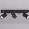 Σποτ Trio Lighting   3xGU10 Μαύρο Ματ Μεταλλικό    802400332