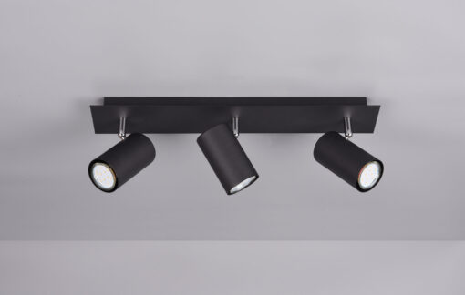 Σποτ Trio Lighting   3xGU10 Μαύρο Ματ Μεταλλικό    802400332