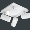 Σποτ Trio Lighting   4xGU10 Λευκό Μεταλλικό    802430401