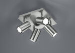 Σποτ Trio Lighting   4xGU10 Νίκελ Ματ Μεταλλικό    802430407