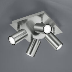 Σποτ Trio Lighting   4xGU10 Νίκελ Ματ Μεταλλικό    802430407