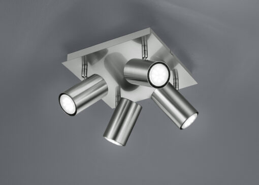 Σποτ Trio Lighting   4xGU10 Νίκελ Ματ Μεταλλικό    802430407