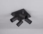 Σποτ Trio Lighting   4xGU10 Μαύρο Ματ Μεταλλικό    802430432