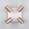 Πολύφωτο Οροφής MARLEY Σποτ 4xGU10 Καφε και Γκρι Trio Lighting – 802430465