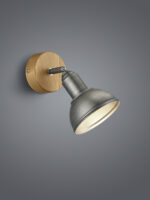 Σποτ Trio Lighting   E14 Νίκελ Αντικέ Μεταλλικό    803400167
