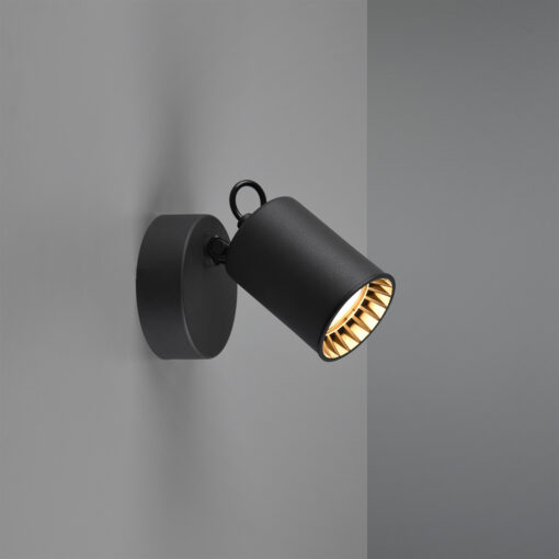Σποτ Trio Lighting   GU10 Μαύρο Ματ Μεταλλικό    803500132