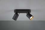 Σποτ Trio Lighting   2xGU10 Μαύρο Ματ Μεταλλικό    803500232