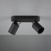 Σποτ Trio Lighting   2xGU10 Μαύρο Ματ Μεταλλικό    803500232
