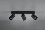 Σποτ Trio Lighting   3xGU10 Μαύρο Ματ Μεταλλικό    803500332