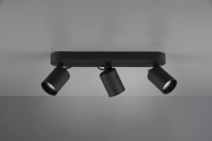 Σποτ Trio Lighting   3xGU10 Μαύρο Ματ Μεταλλικό    803500332