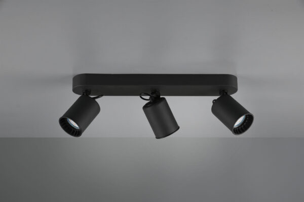 Σποτ Trio Lighting   3xGU10 Μαύρο Ματ Μεταλλικό    803500332