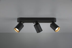 Σποτ Trio Lighting   3xGU10 Μαύρο Ματ Μεταλλικό    803500332