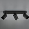 Σποτ Trio Lighting   3xGU10 Μαύρο Ματ Μεταλλικό    803500332