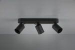Σποτ Trio Lighting   3xGU10 Μαύρο Ματ Μεταλλικό    803500332