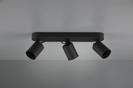 Σποτ Trio Lighting   3xGU10 Μαύρο Ματ Μεταλλικό    803500332