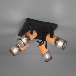 Σποτ Trio Lighting   E14 Μαύρο Ματ Μεταλλικό    804300432