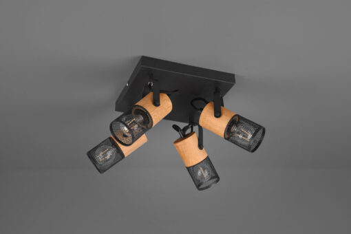 Σποτ Trio Lighting   E14 Μαύρο Ματ Μεταλλικό    804300432