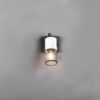 Επιτοίχιο Φωτιστικό Trio Lighting 1x E14 Χρώματος Μαύρο Άσπρο – 804370134